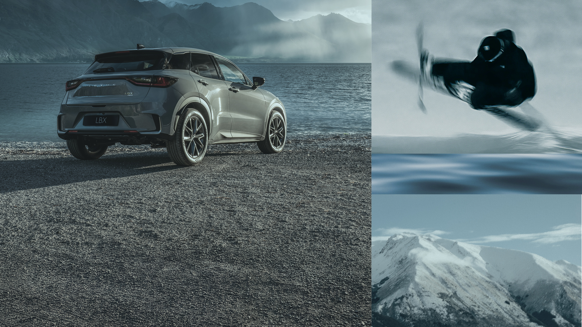 Lexus LBX in Queenstown